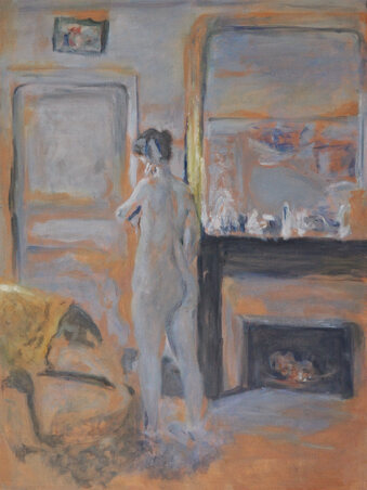 1902-03 Vuillard Nu debout devant une cheminee Carnegie Museum of Art Pittsburgh