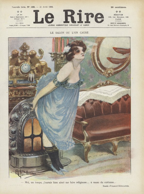 1906 Albert_Guillaume_-_Illustration_for_Le_Rire