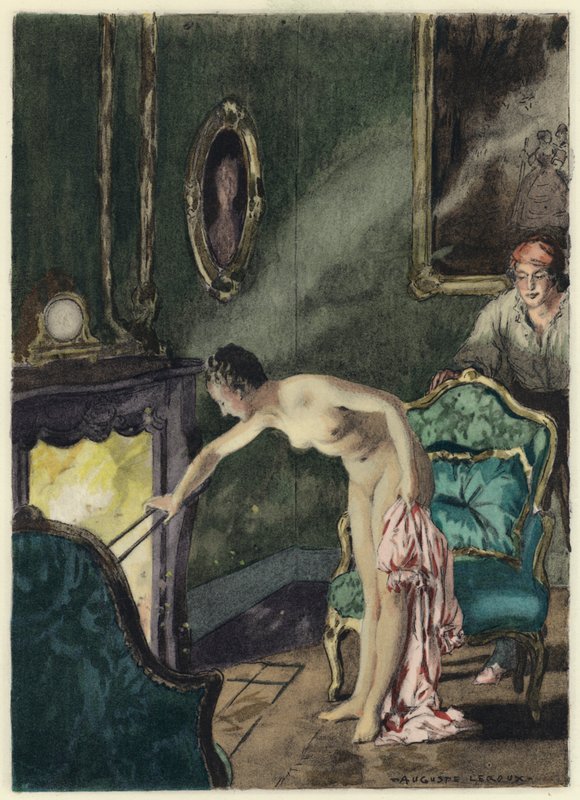 1931 Jules_Marie_Auguste_Leroux_-_Illustration_for_memoirs_of_Casanova