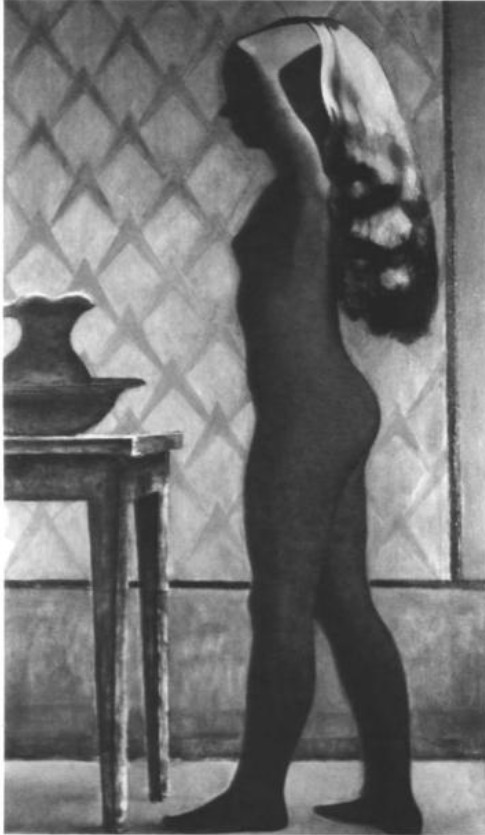 1949-51 Balthus Jeune fille à sa toilette coll part