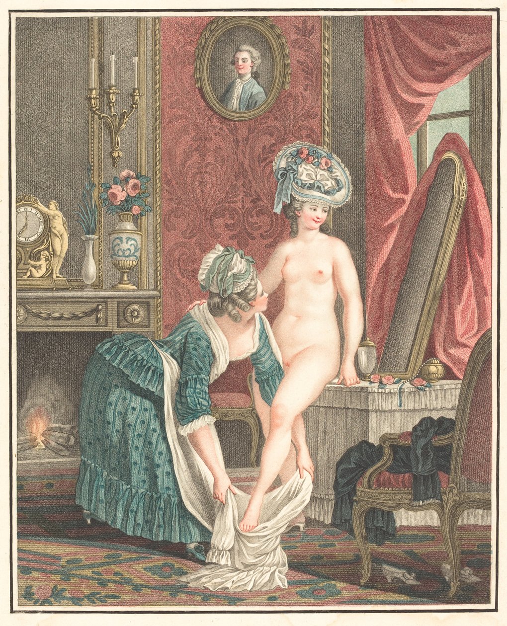 D'après Louis_Marin_Bonnet_-_La_Toilette