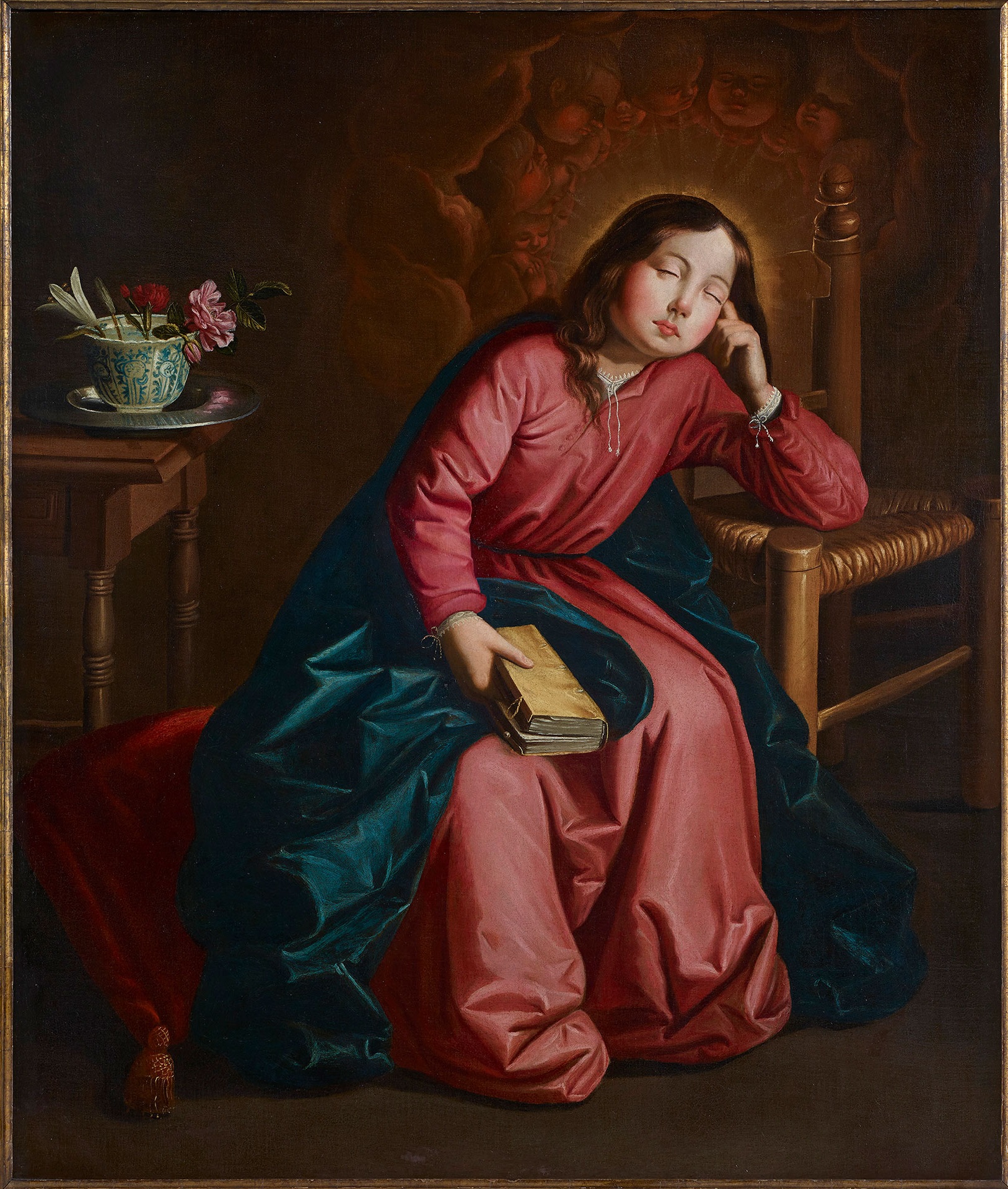 1630-35 ou 1655 virgen_niña_dormida fundacion banco santander INVERSE