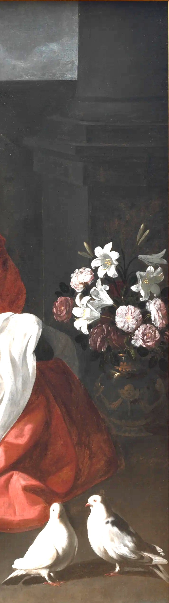 1644-45 zurbaran La Maison de Nazareth, Musee des Beaux-Arts de Cleveland temple