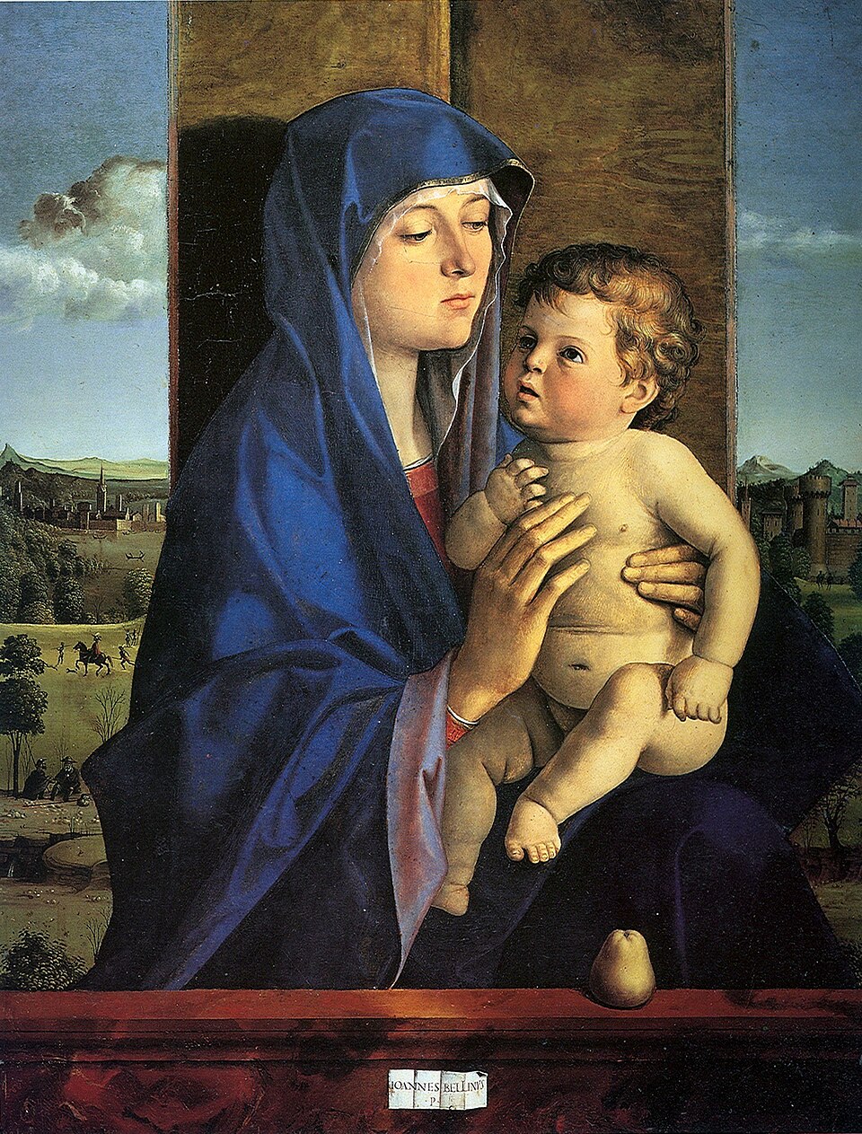 Bellini,_Giovanni_,1480-90-_Alzano_MadonnaAccademia Carrara, Bergame