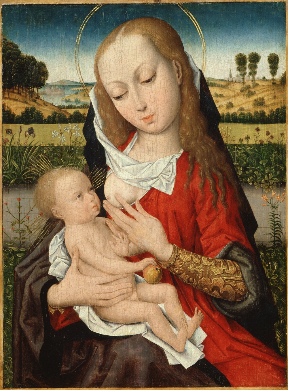 Vierge-a-lenfant-1470-79-Atelier-du-Maitre-de-la-Legende-de-Sainte-Catherine-Stockholm-Nationalmuseum