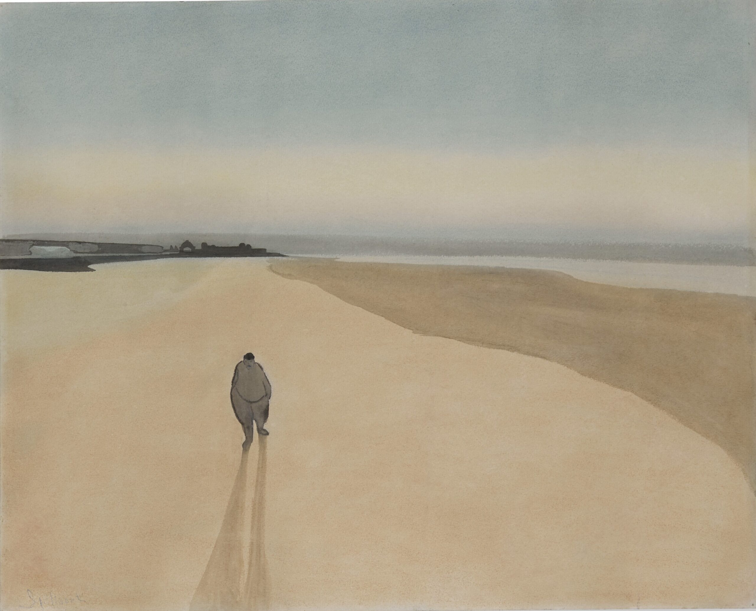 1908 leon spilliaert_la_democratie_en_marche coll part