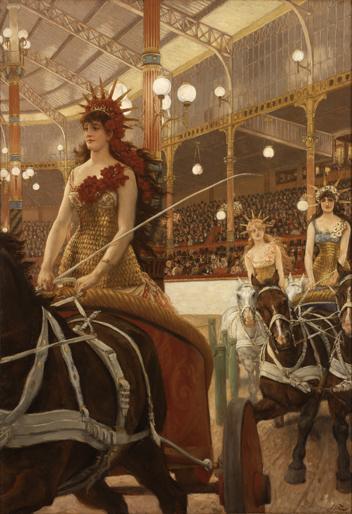 Tissot-1883-85-Ladies_of_the_Chariots_Ces_Dames_des_chars_-_58.186_-_Rhode_Island_School_of_Design_Museum